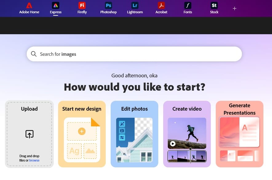 adobe express